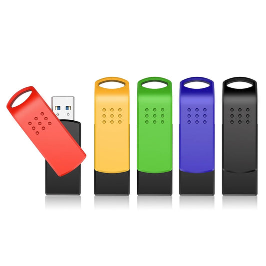 USB Flash Drive USB 2.0, Colorful Pen Drive for Photo Video File Music