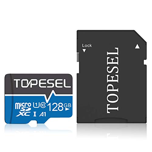 128GB MicroSD Card SDXC TF Card - UHS-I, C10, U1, A1 for Camera Phone