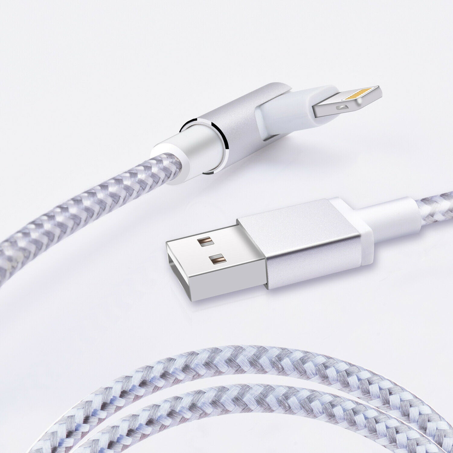 Apple MFI Certified 3.3ft Lightning Cable for iPhone 12/Pro/Pro Max/mini, iPhone 11 and  More